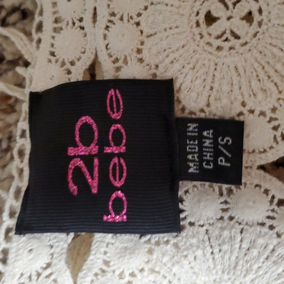 2b Bebe Crochet Style Vest - Picture 7 of 7